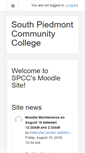 Mobile Screenshot of online.spcc.edu